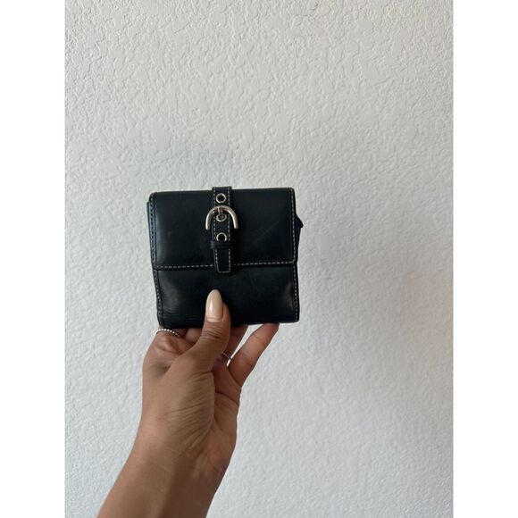 Y2K Coach Leather Wallet - Picture 1 of 5